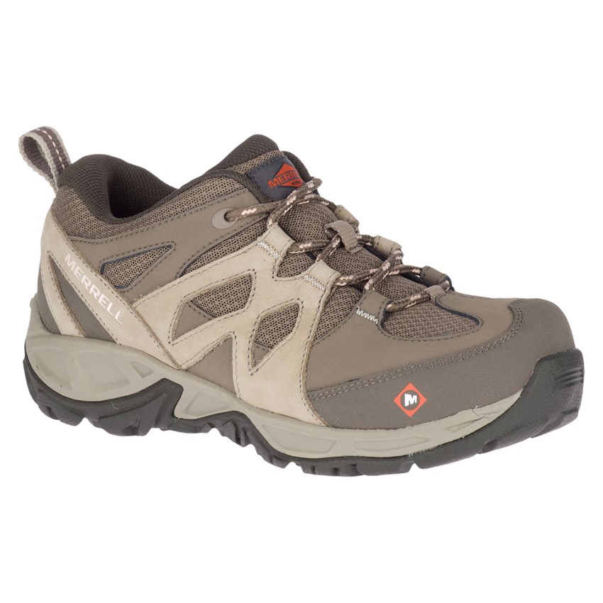 Chaussure de Securite Merrell Siren Alloy Toe Marron Clair Femme | R.T.IPUW